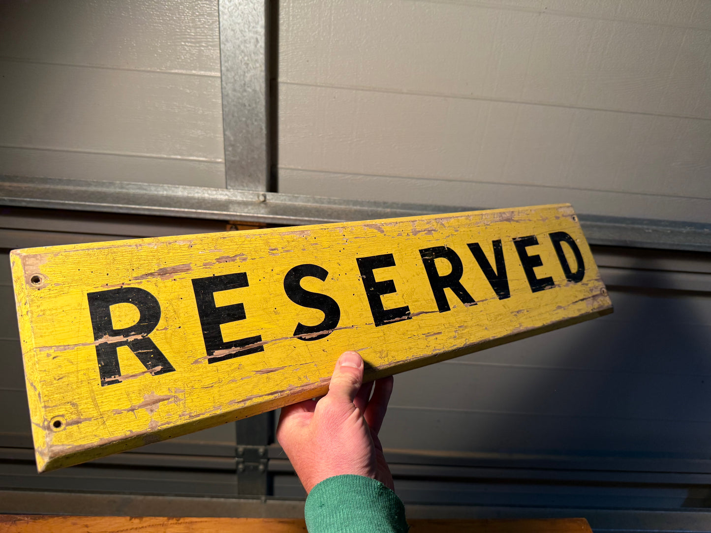Reserved sign