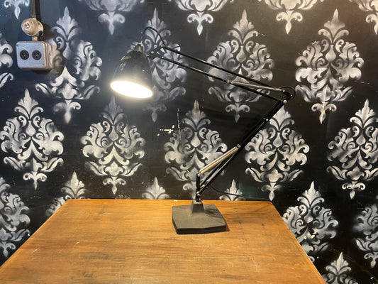 Black Herbert Terry desk lamp 1209