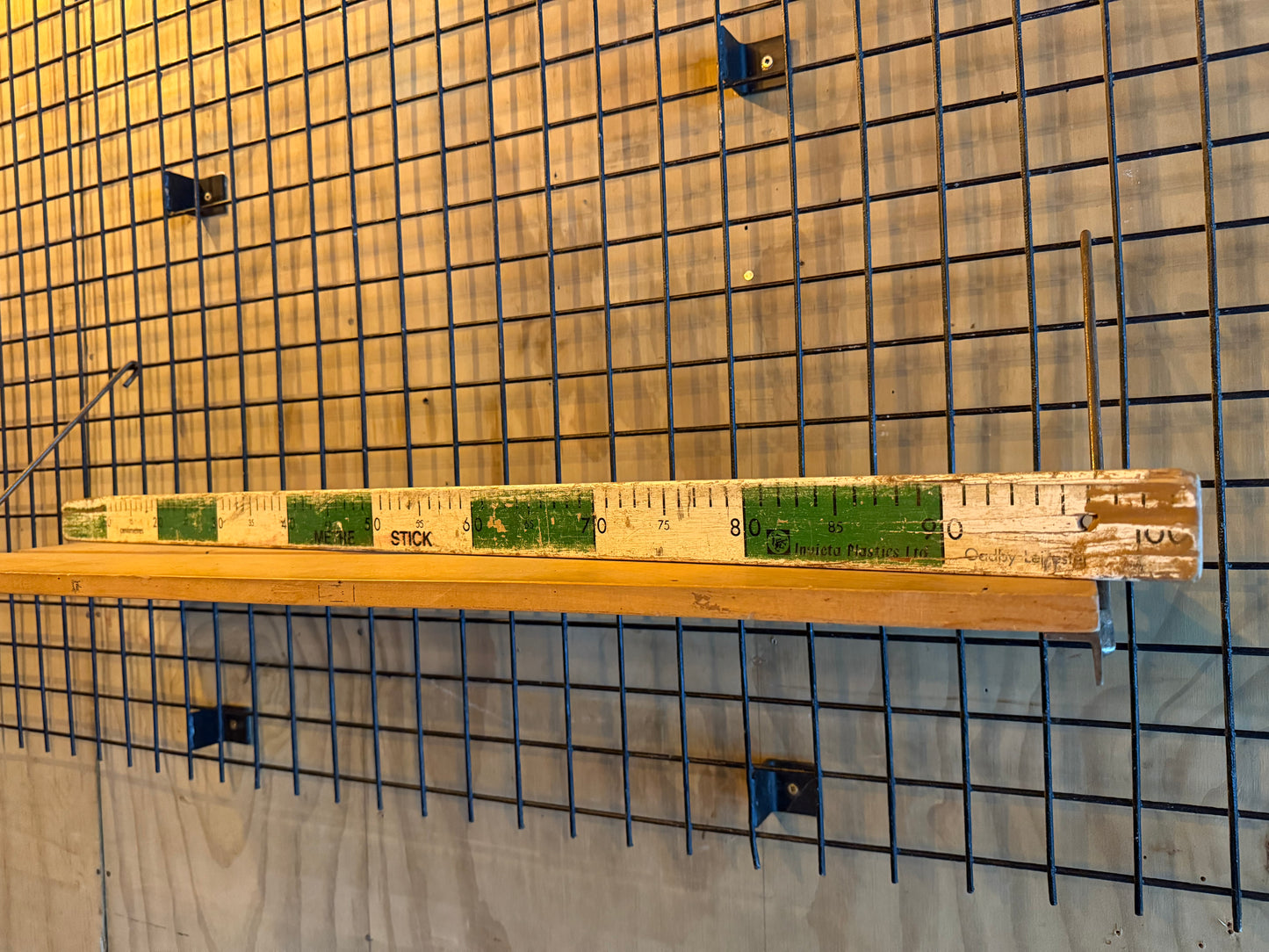 School meter stick ruler