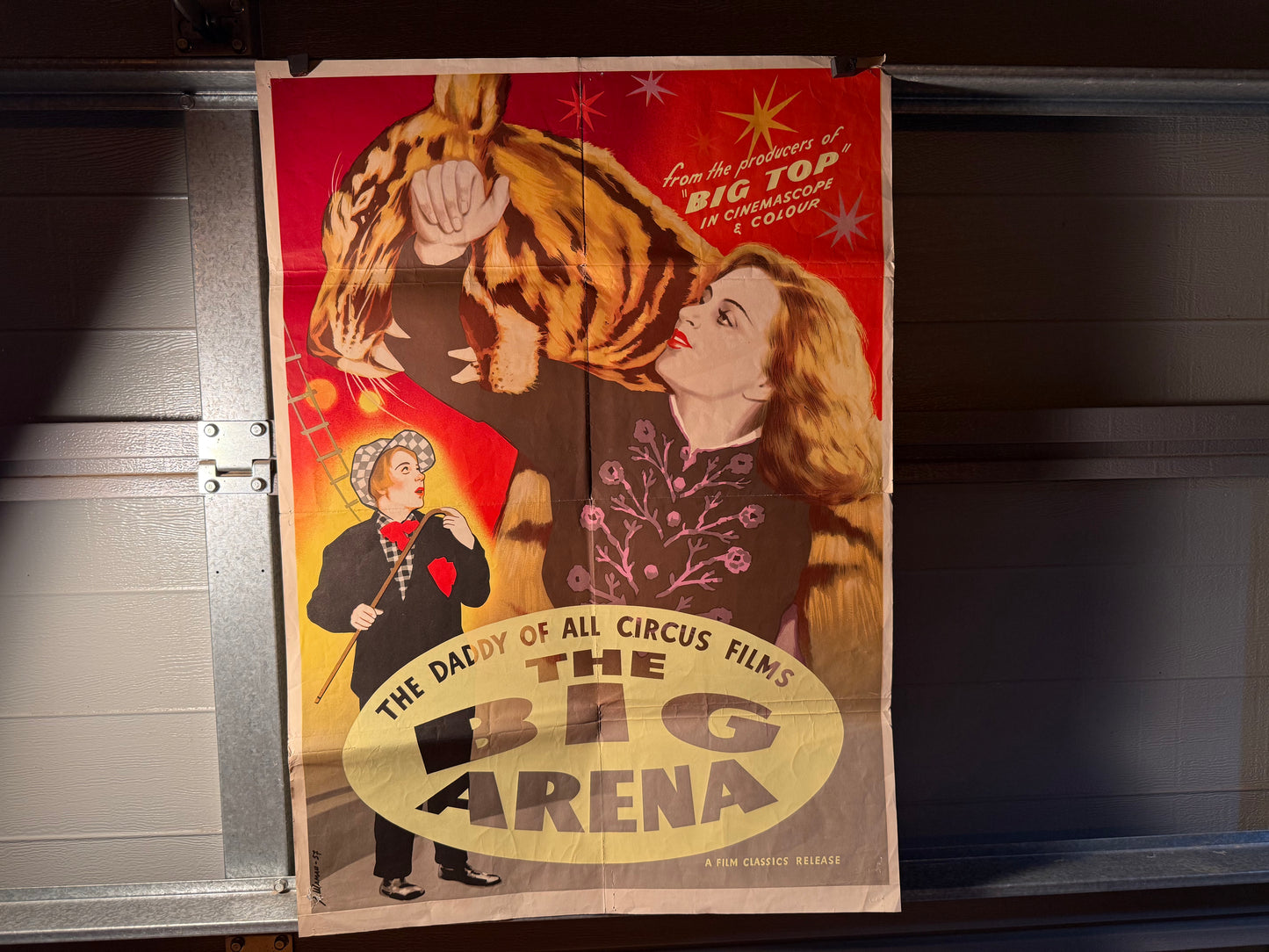 .circus poster the big arena