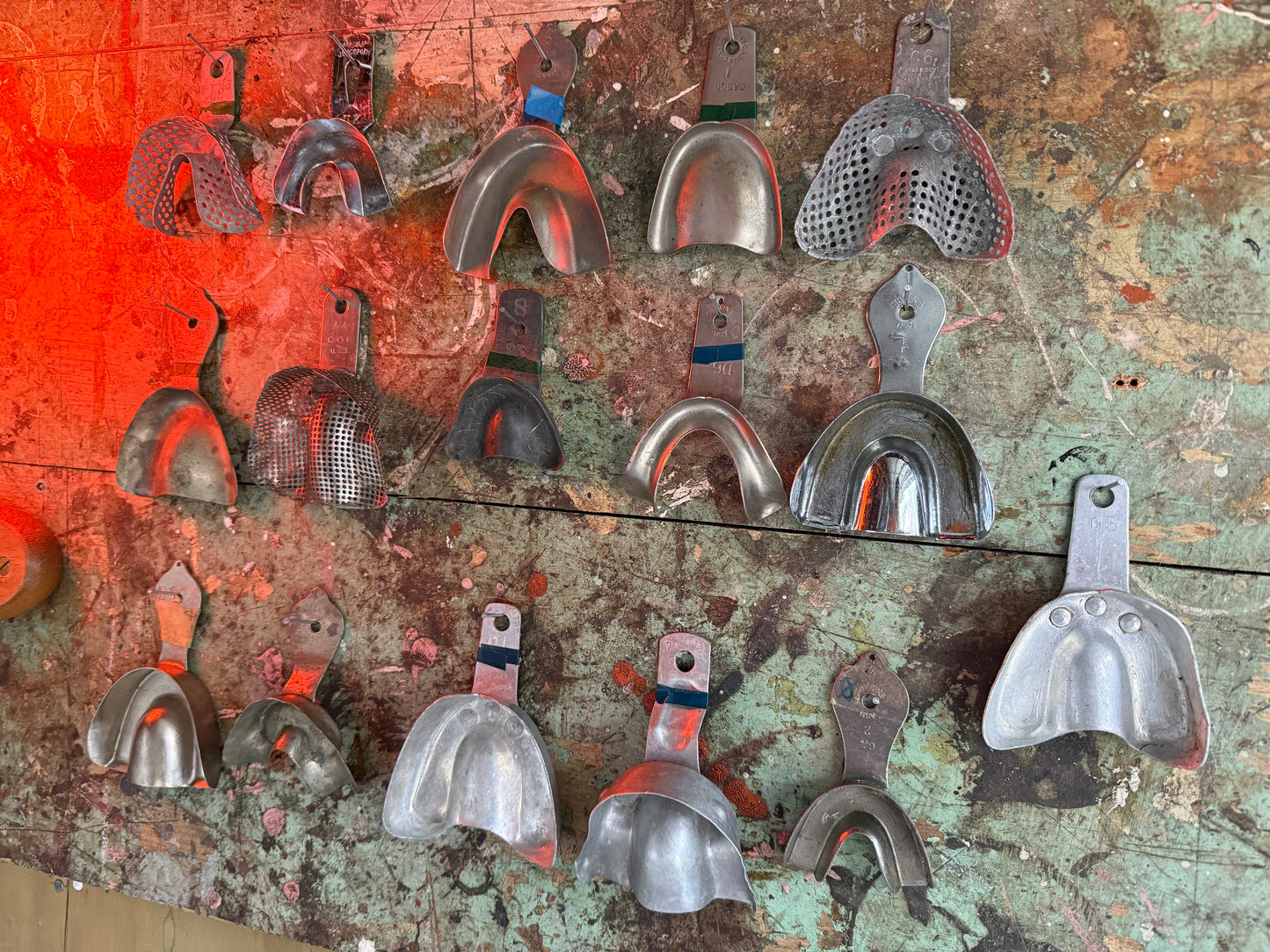 16 dental impression trays / molds