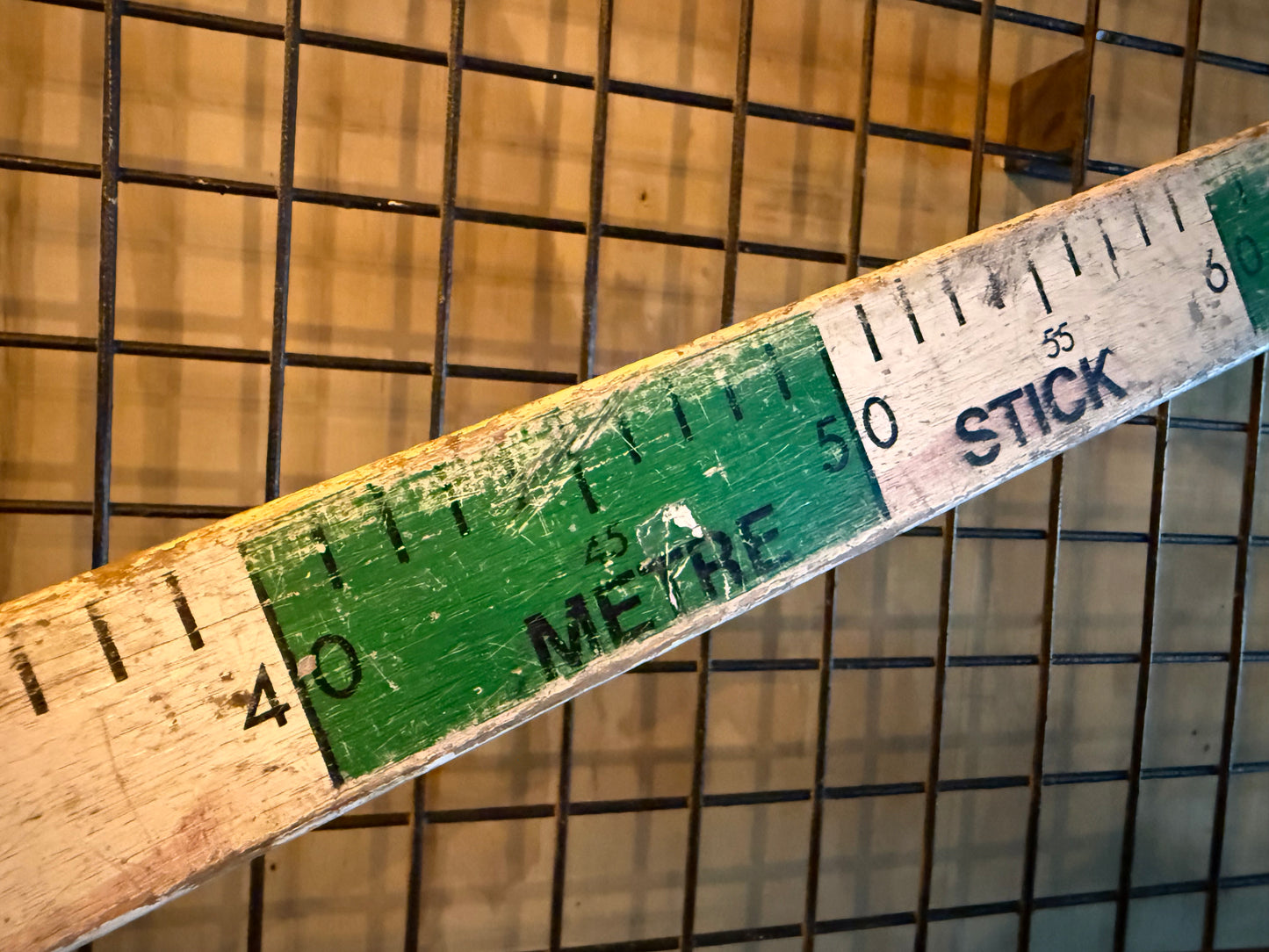 School meter stick ruler