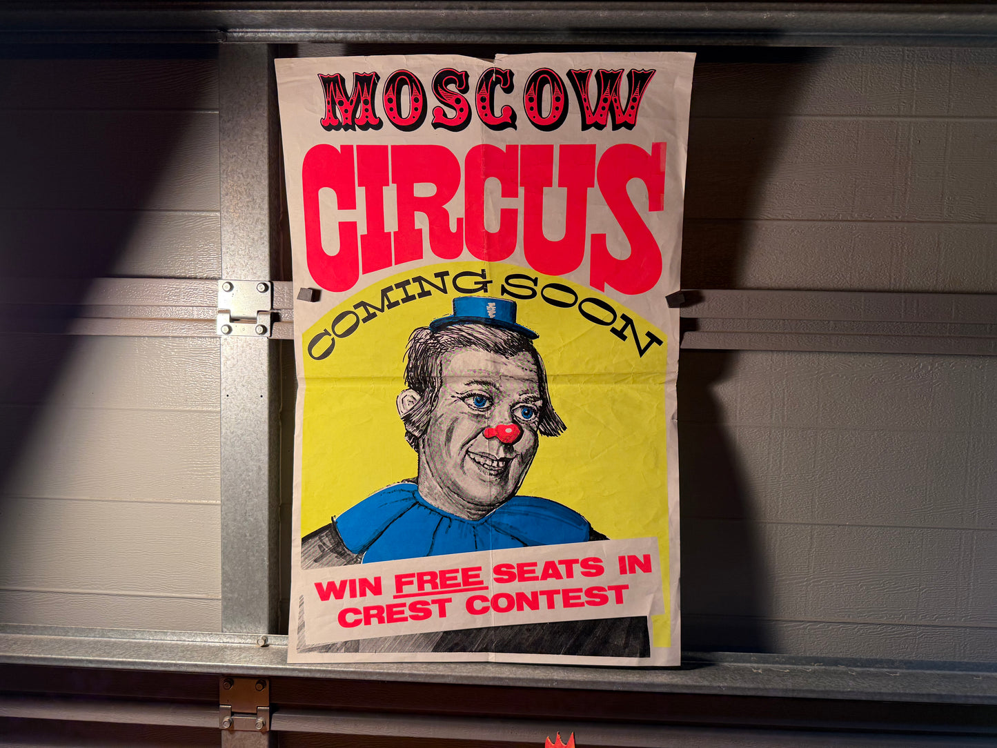 .circus poster Moscow circus