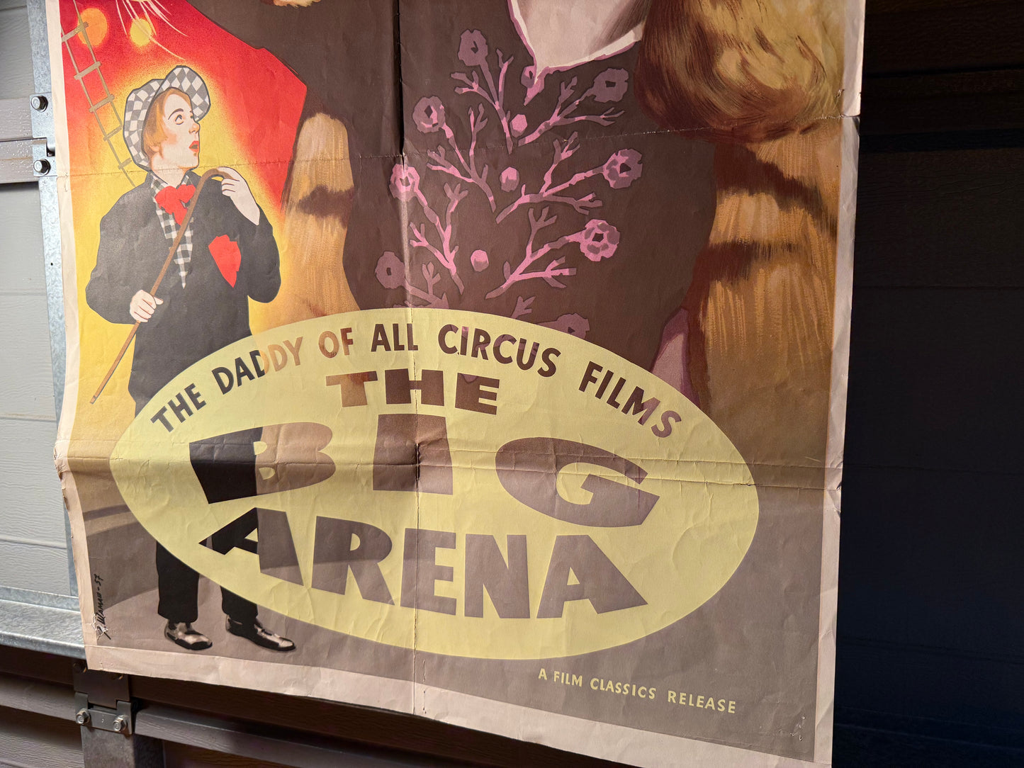.circus poster the big arena